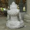  Product image 5 of the product “Seated Dewi Sri, position chakra turning the wheel, about 48cm height ”